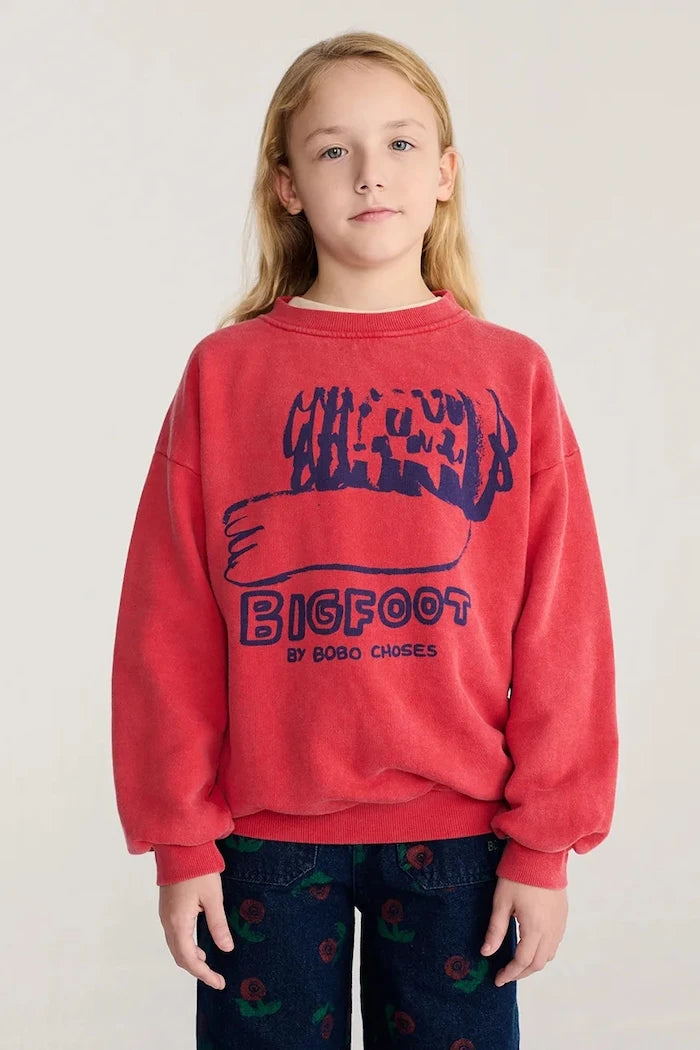 Bobo Choses Bigfoot Pamuklu Çocuk Sweatshirt