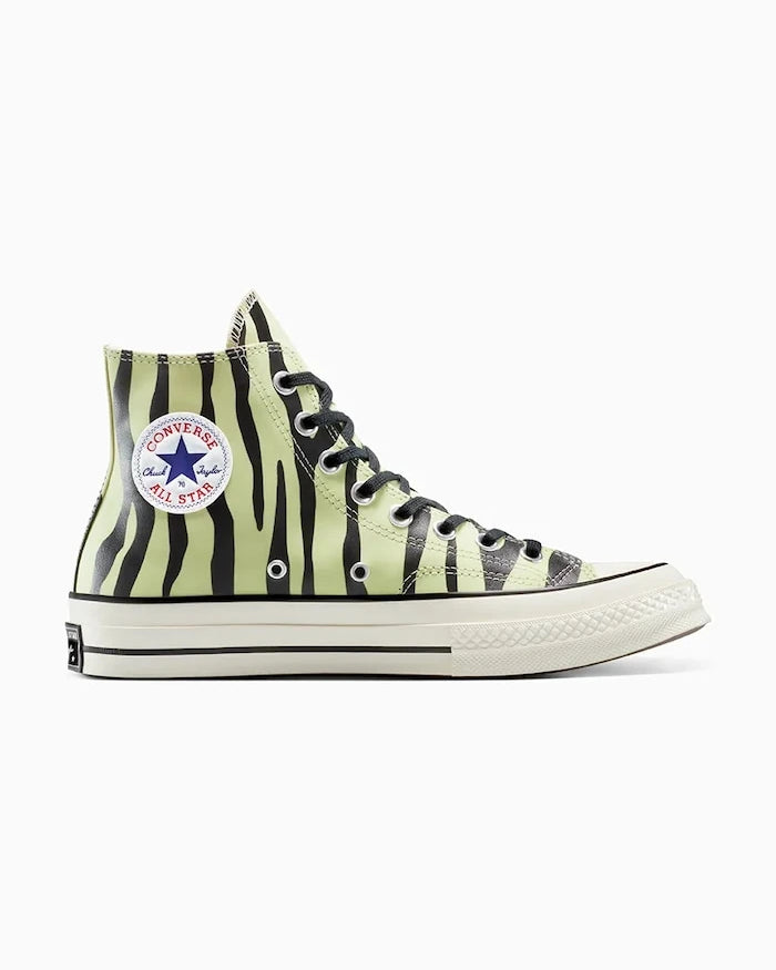 Converse Chuck 70 Glow In The Dark Zebra Yüksek Keten Ayakkabı