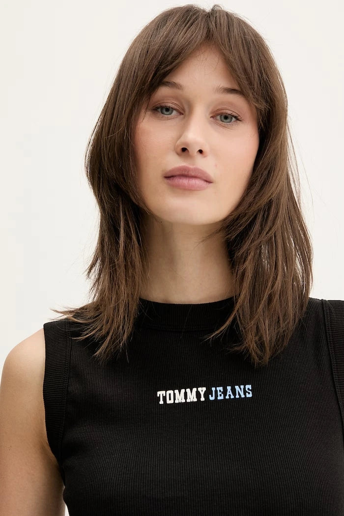 Tommy Jeans Kadın Pamuklu Elastanlı Üst