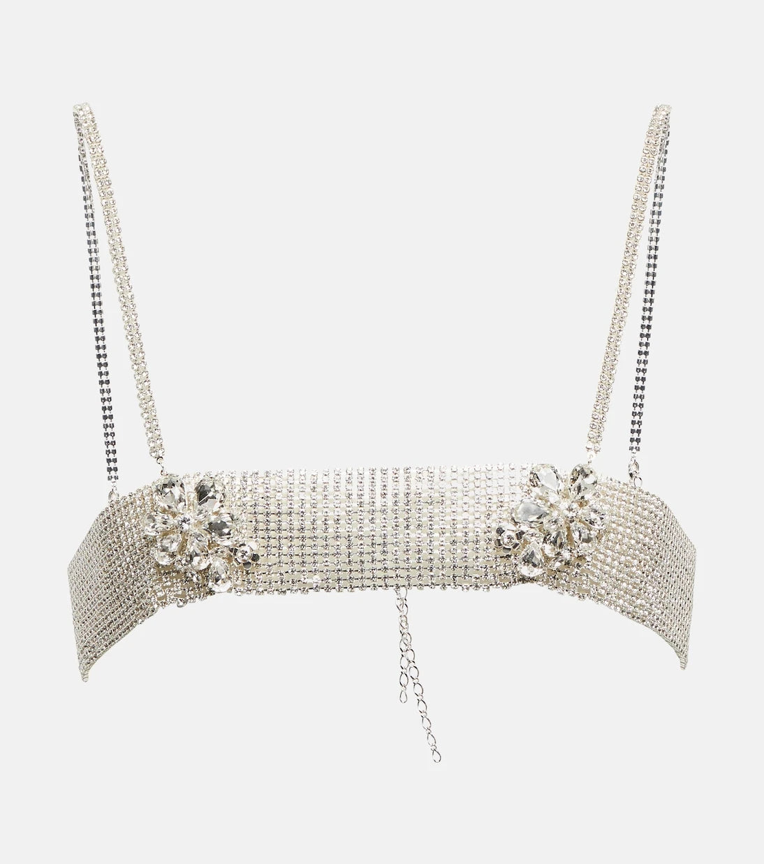 Magda Butrym - Bandeau crystal jewelry top