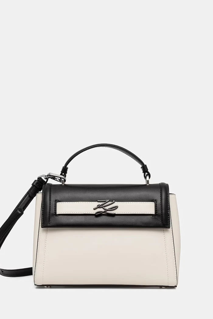 Karl Lagerfeld kadın deri baget çanta K/AUTOGRAPH
