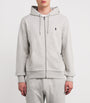 Polo Ralph Lauren Grey Polo Pony Zip-Up Hoodie