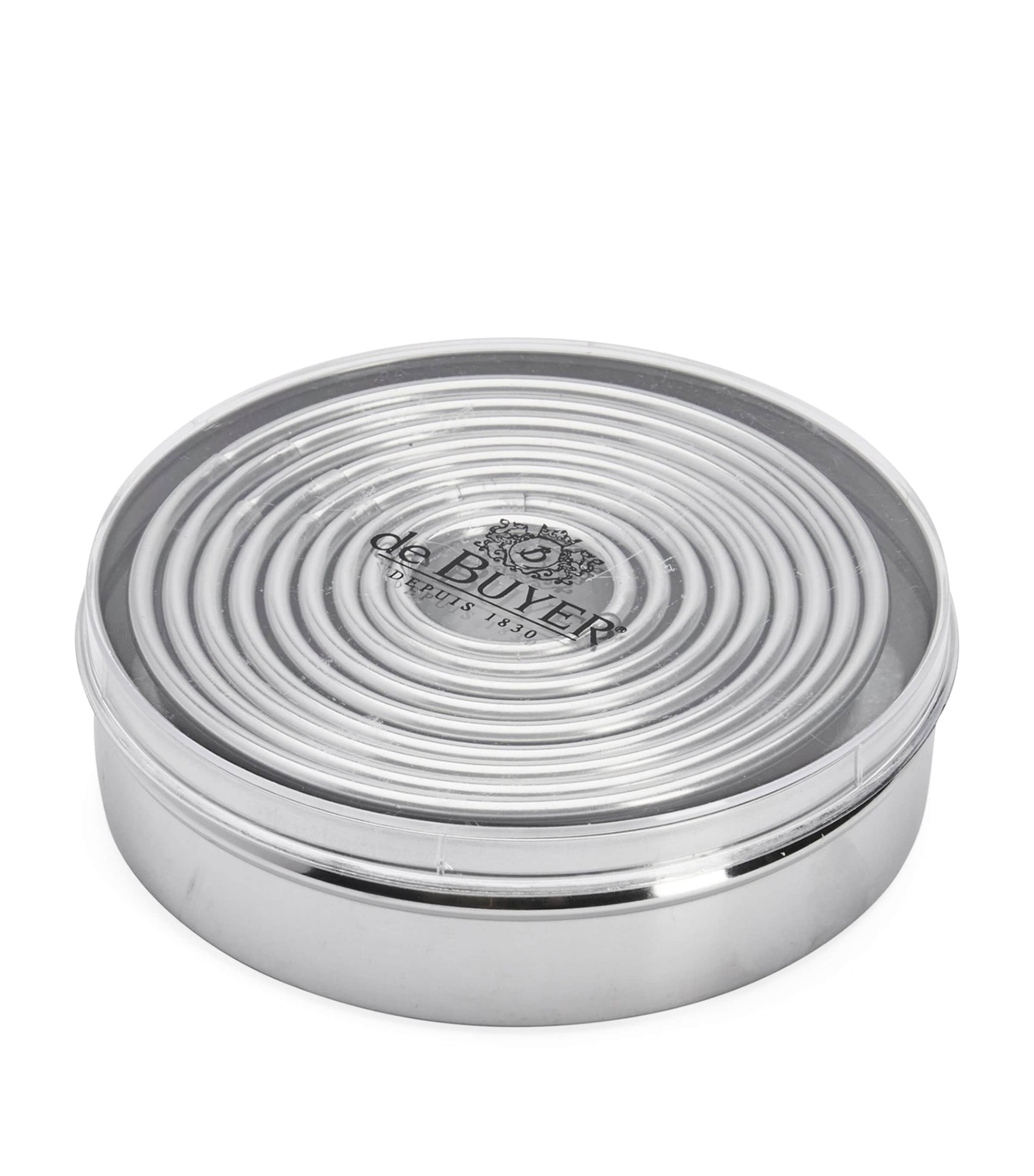 De Buyer Steel Biscuit Cutters (Set of 9)