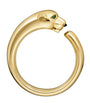 Yellow Gold, Onyx and Tsavorite Garnet Panthère de Cartier Ring