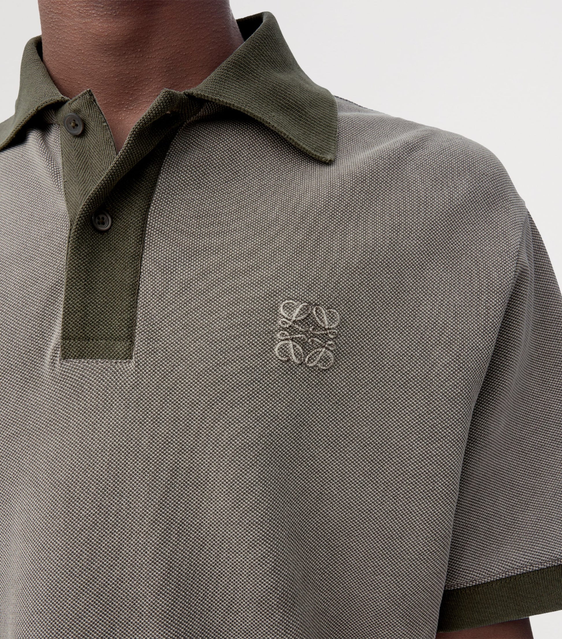 Cotton Anagram Polo Shirt