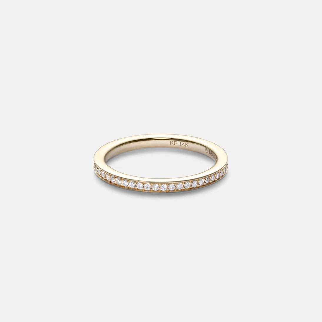 Roxanne First - 14kt gold ring with diamonds