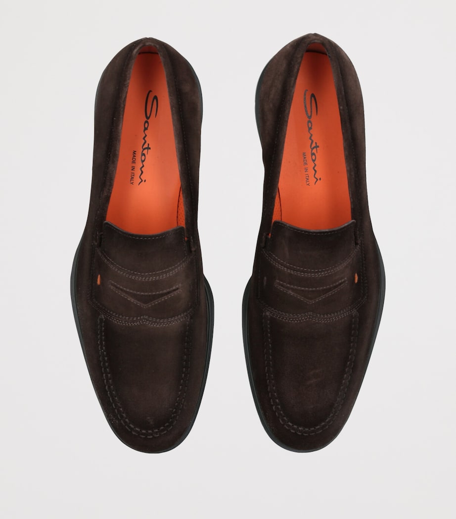 Suede Easy Penny Loafers
