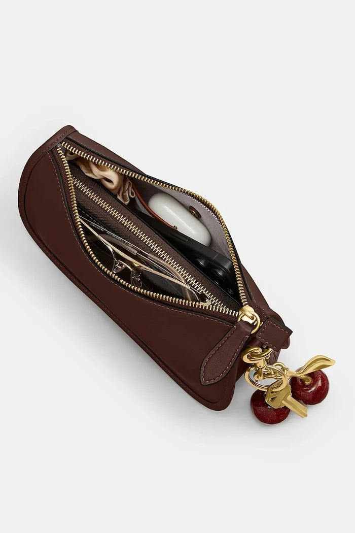 Coach чанта дамска от кожа Waverly