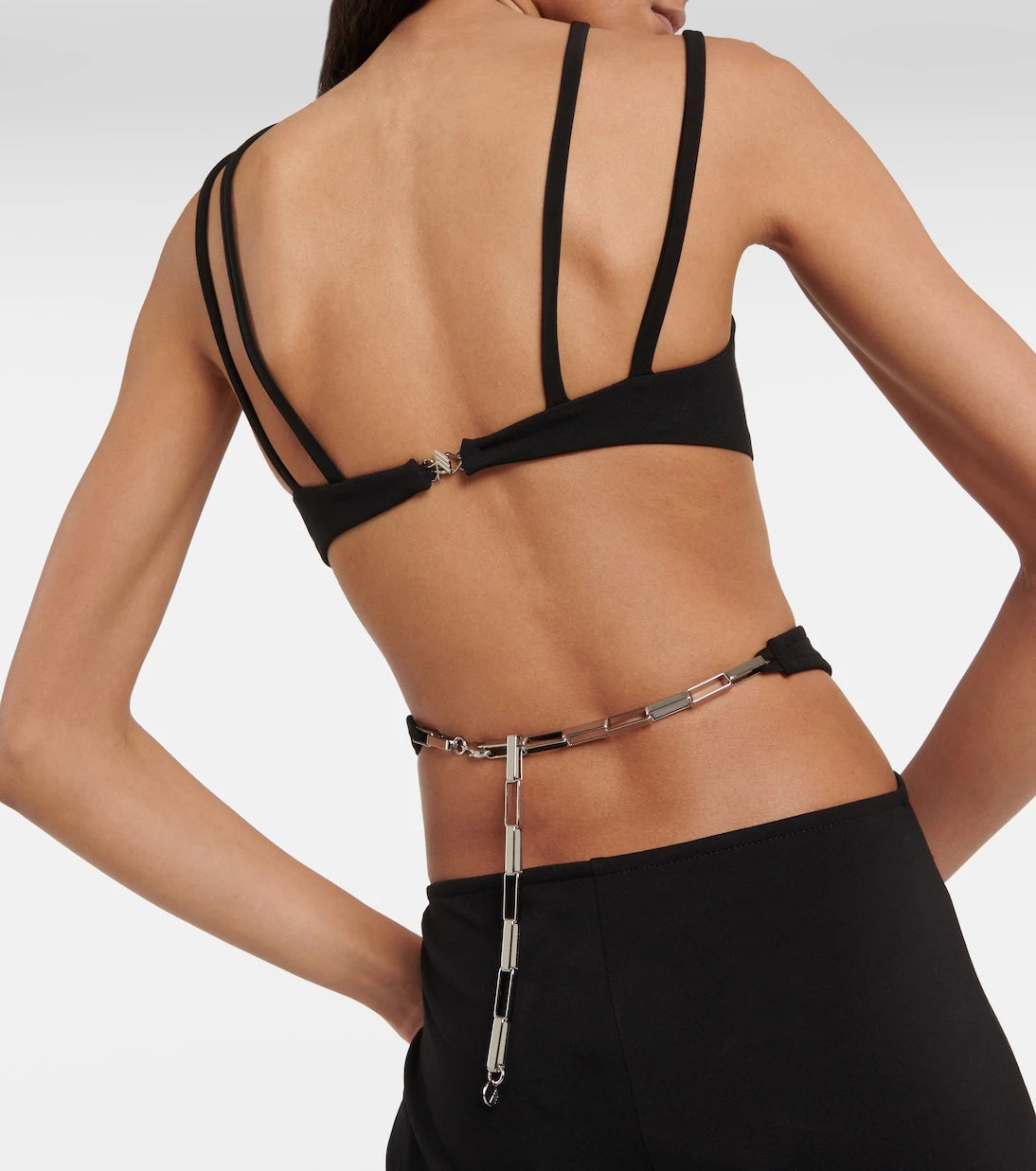 The Attico - Crossed straps bra