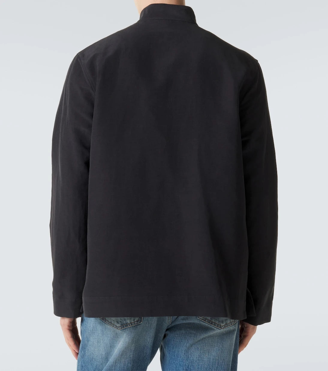 Umit Benan - Francis linen and silk shirt