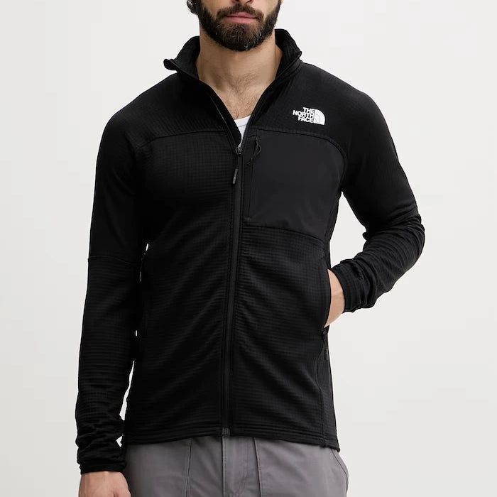 The North Face суичър с цип мъжки Powergrid stormgap