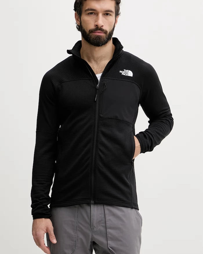 The North Face erkek Powergrid Stormgap fermuarlı sweatshirt