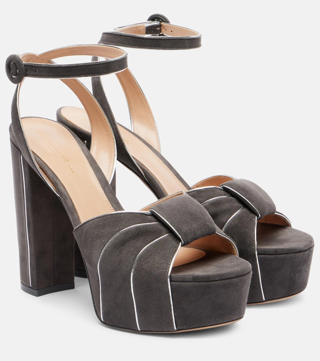 Gianvito Rossi - صندل بلاتفورم شمواه 125