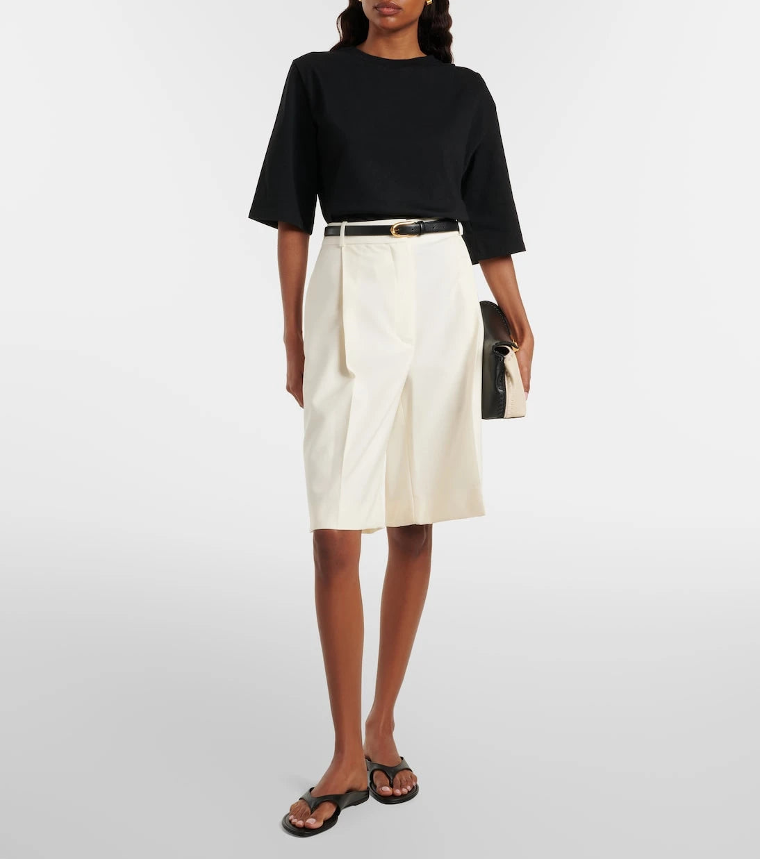 Róhe - Virgin wool Bermuda shorts