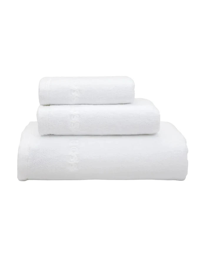 BOSS EDGE White 100 x 150 cm Büyük Pamuklu Havlu