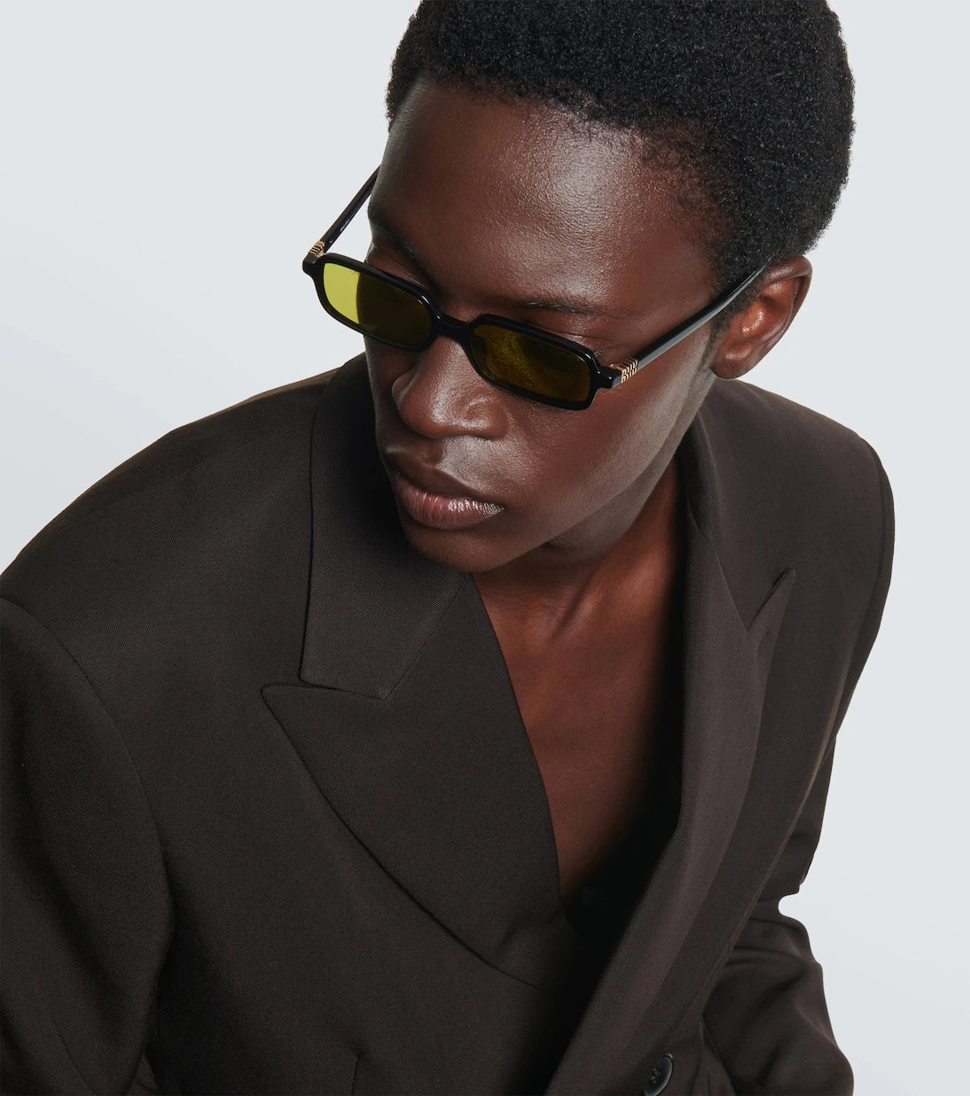 Miu Miu - Miu Regard rectangular sunglasses