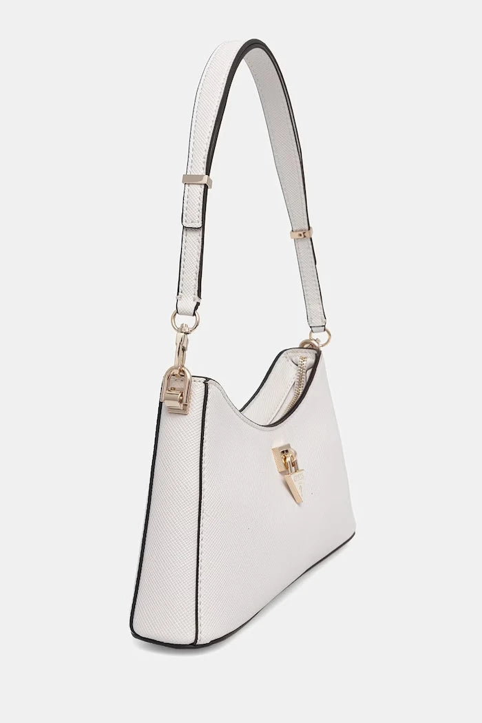 Guess чанта crossbody дамска от имитация на кожа PATSIE