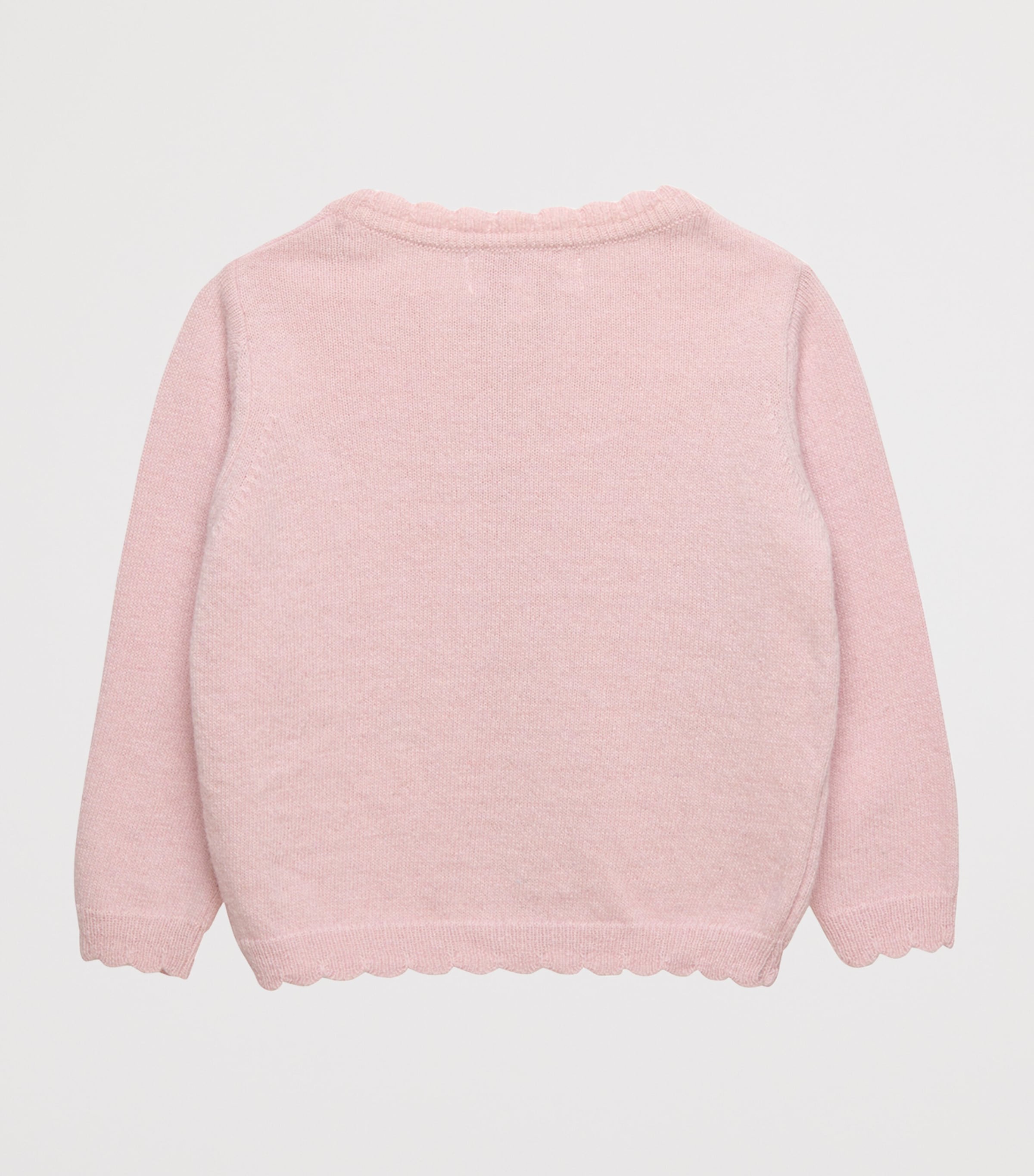 Wool-Blend Duck Intarsia Cardigan (3-24 Months)