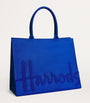Large Cotton Logo Tote Bag