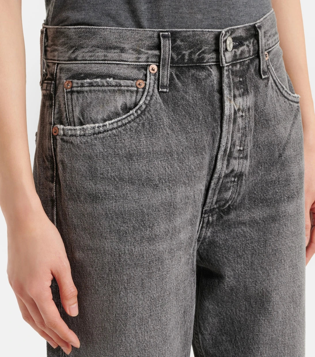 Agolde - 90's mid-rise straight jeans
