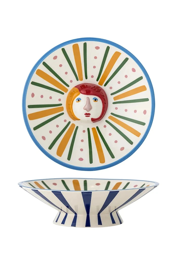 Büyük taş tozu meyve kasesi 26,5 x 7,5 cm