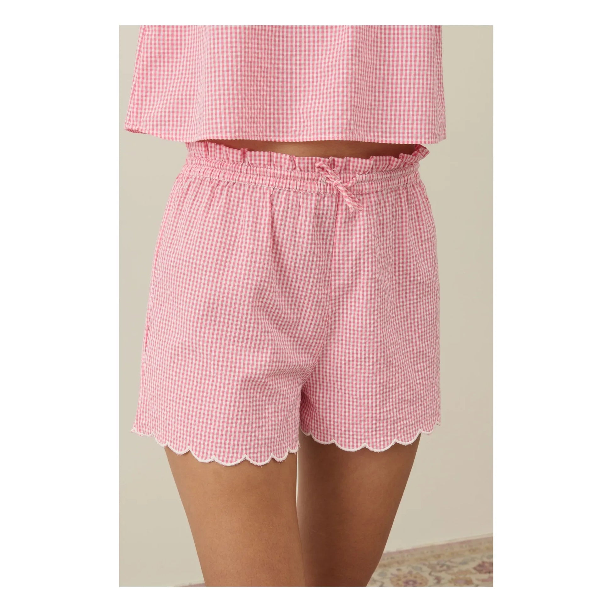Louise Misha - Minala Vichy Pyjamas - Women's collection | Pink
