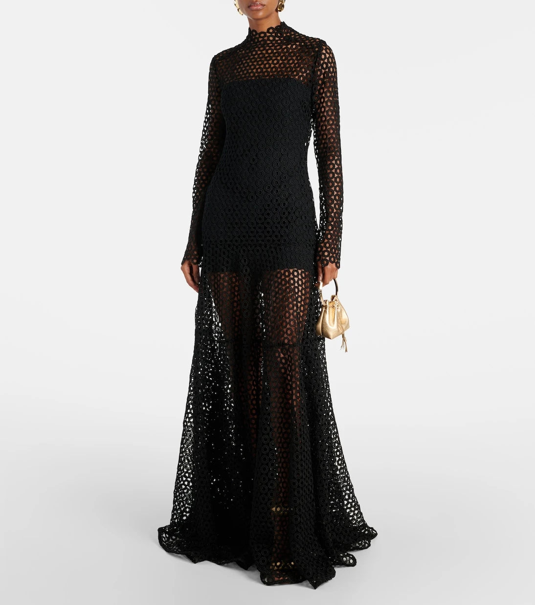 David Koma - Macramé gown