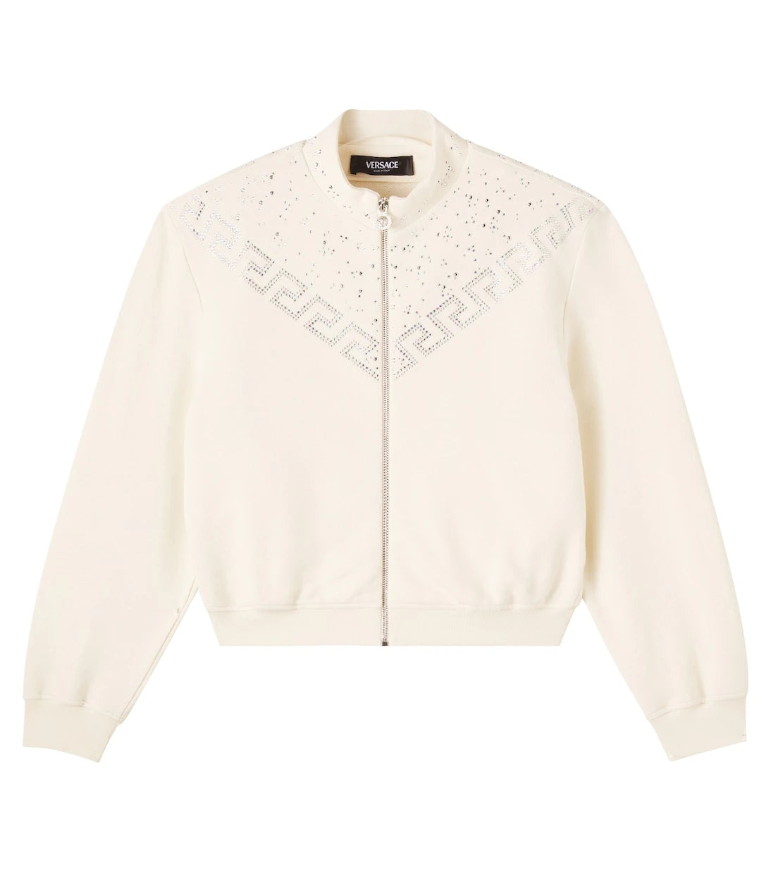 Versace Kids - La Greca cotton fleece sweatshirt