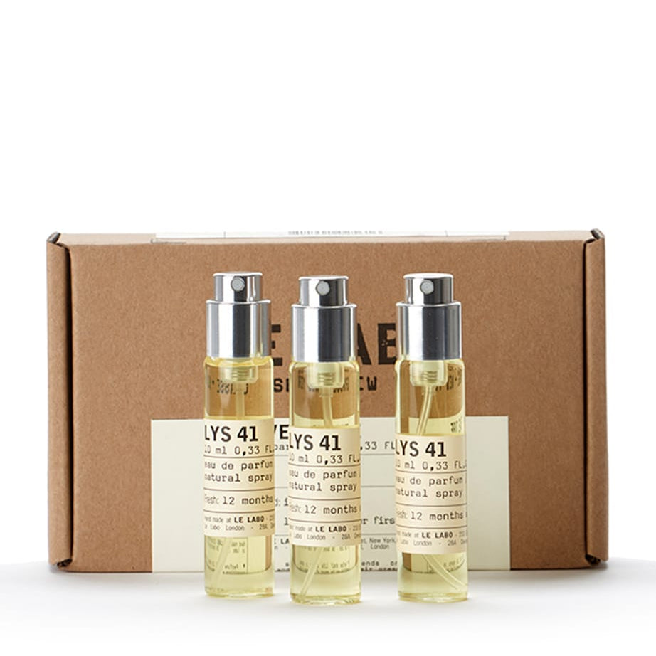 Lys 41 Eau de Parfum Travel Tube Refills (3 x 10ml)