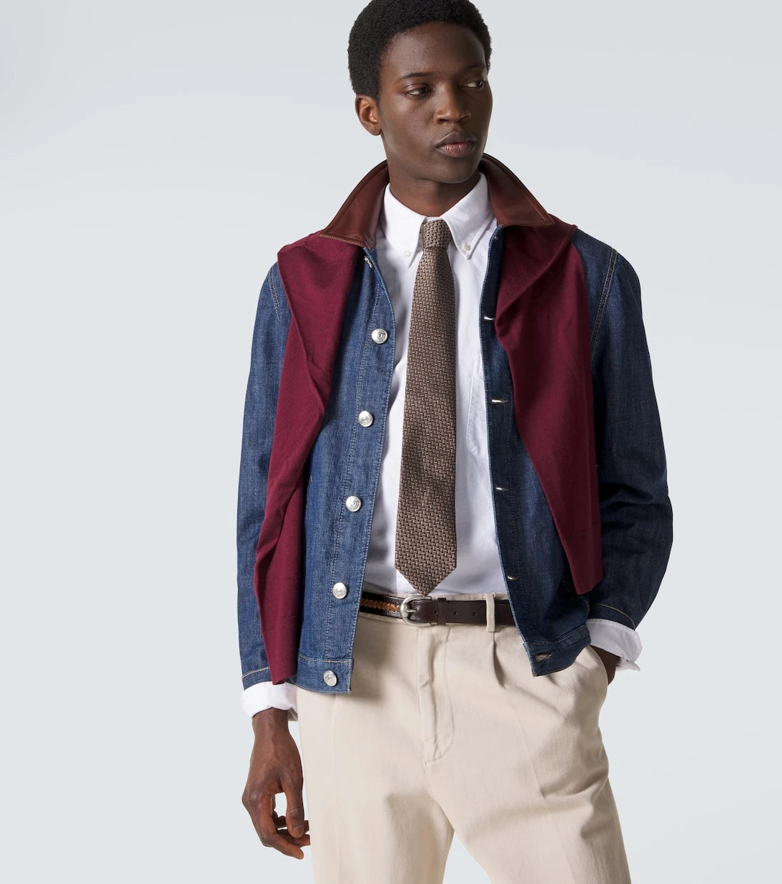 Brunello Cucinelli - Silk jacquard tie