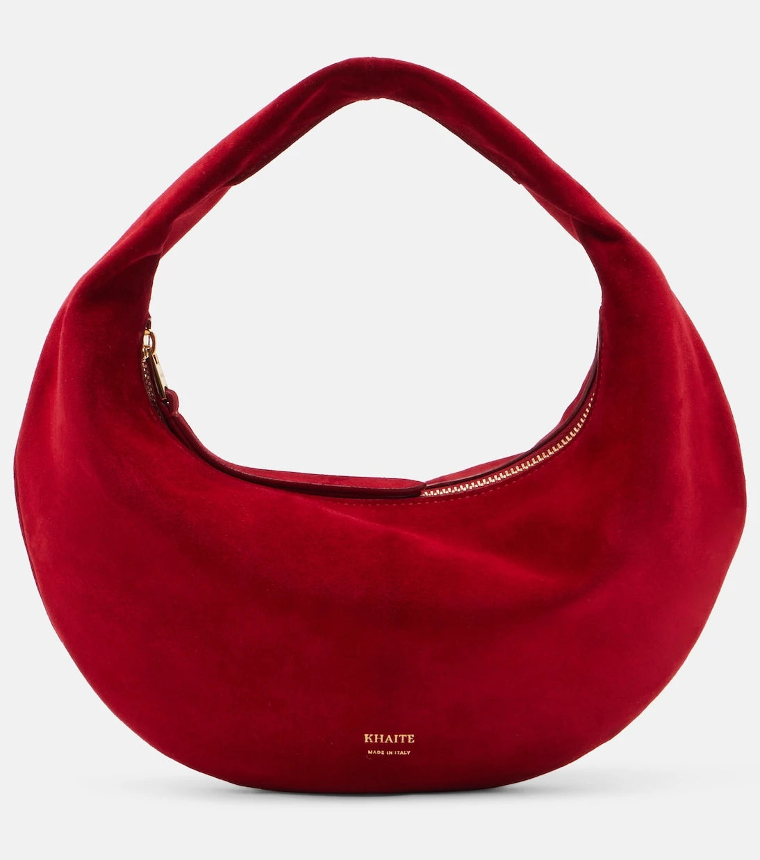 Khaite - Olivia Mini suede top-handle bag