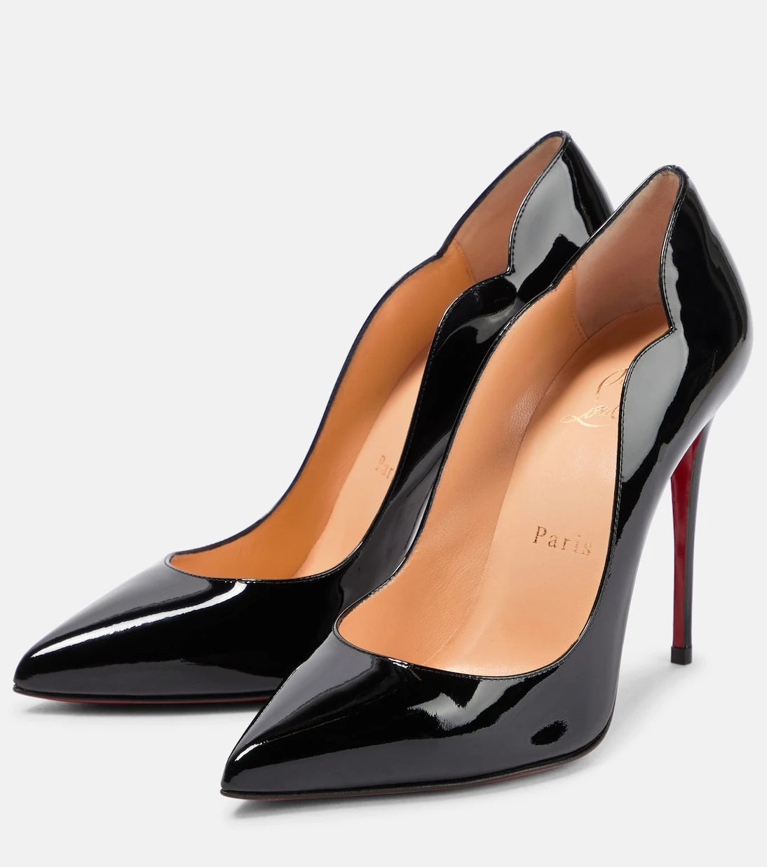 Christian Louboutin - Hot Chick 100 patent leather pumps