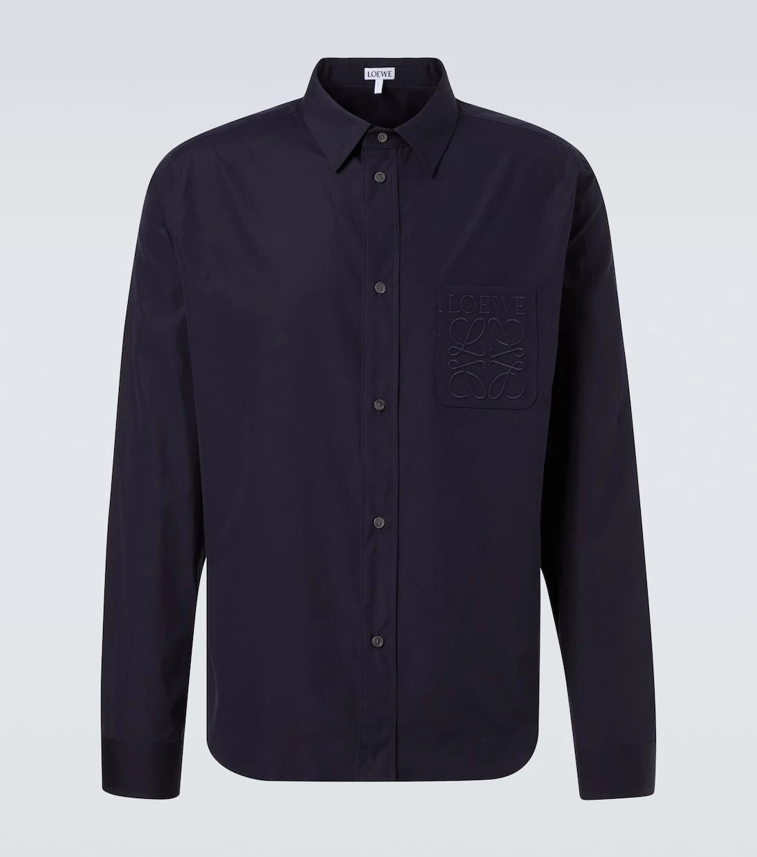 Loewe - Logo cotton poplin shirt