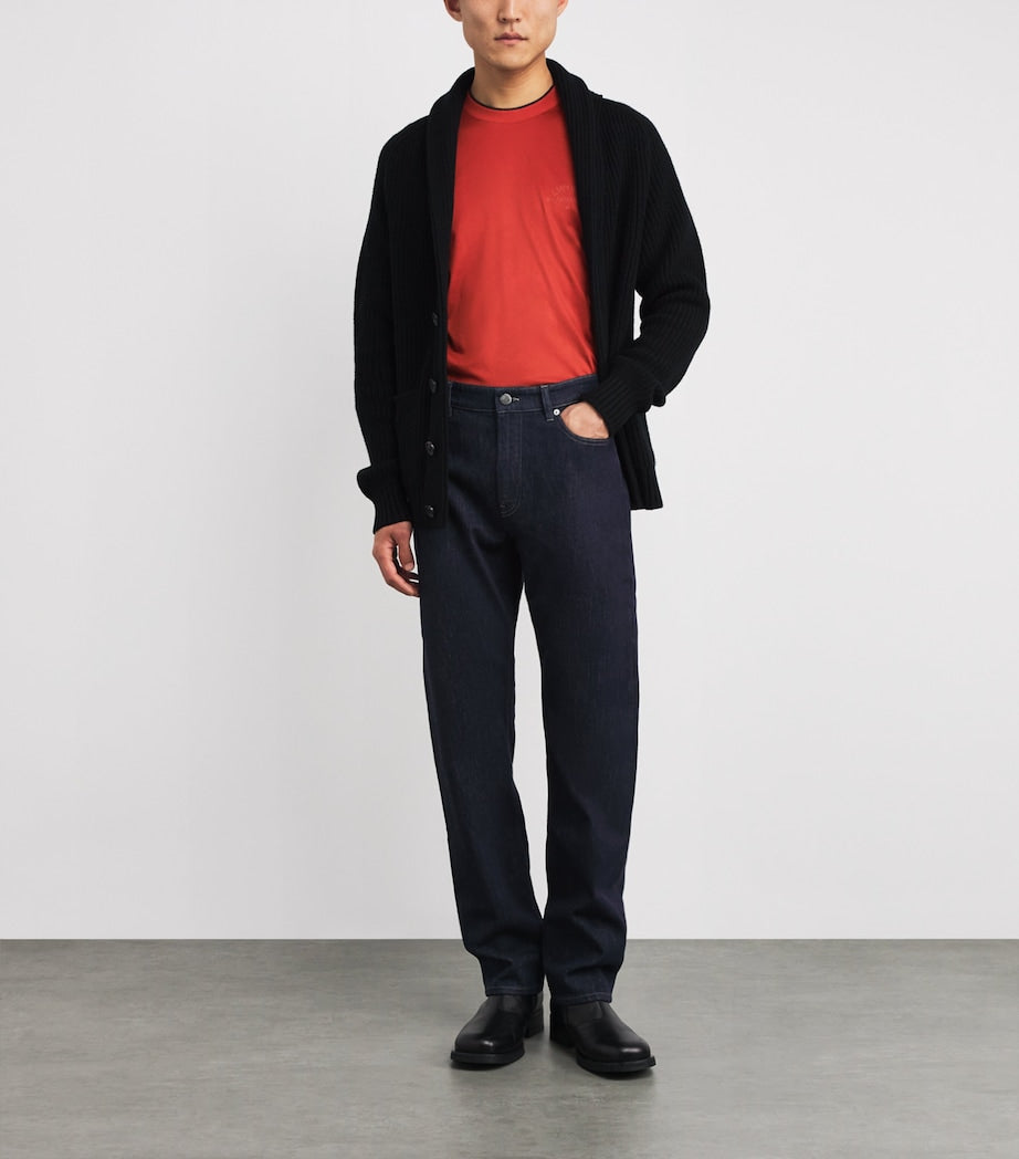 Emporio Armani Rubberised Logo T-Shirt