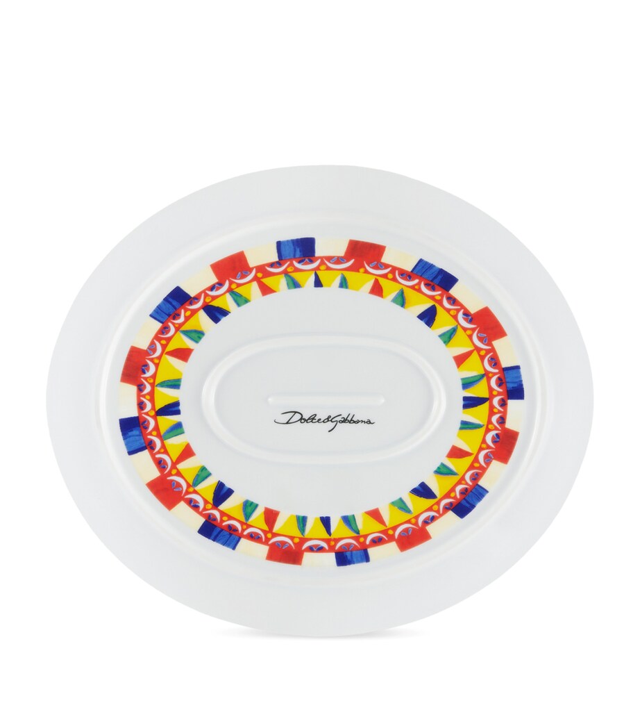 Dolce & Gabbana Casa Carretto Serving Plate (45.5cm)