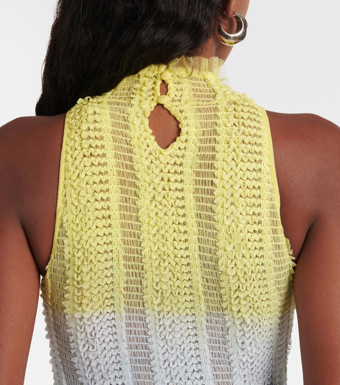 Roberta Einer - Angel ombré knitted midi dress