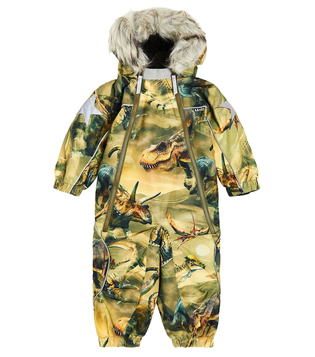 Molo - Baby Pyxis printed snowsuit