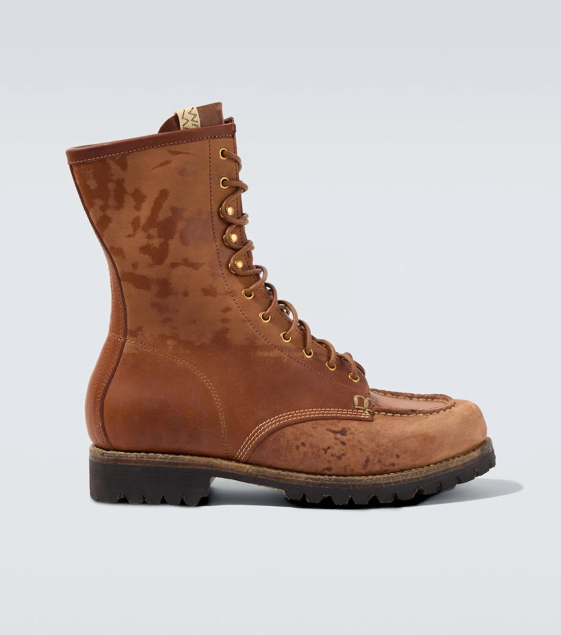 Visvim - Scout Moc leather lace-up boots