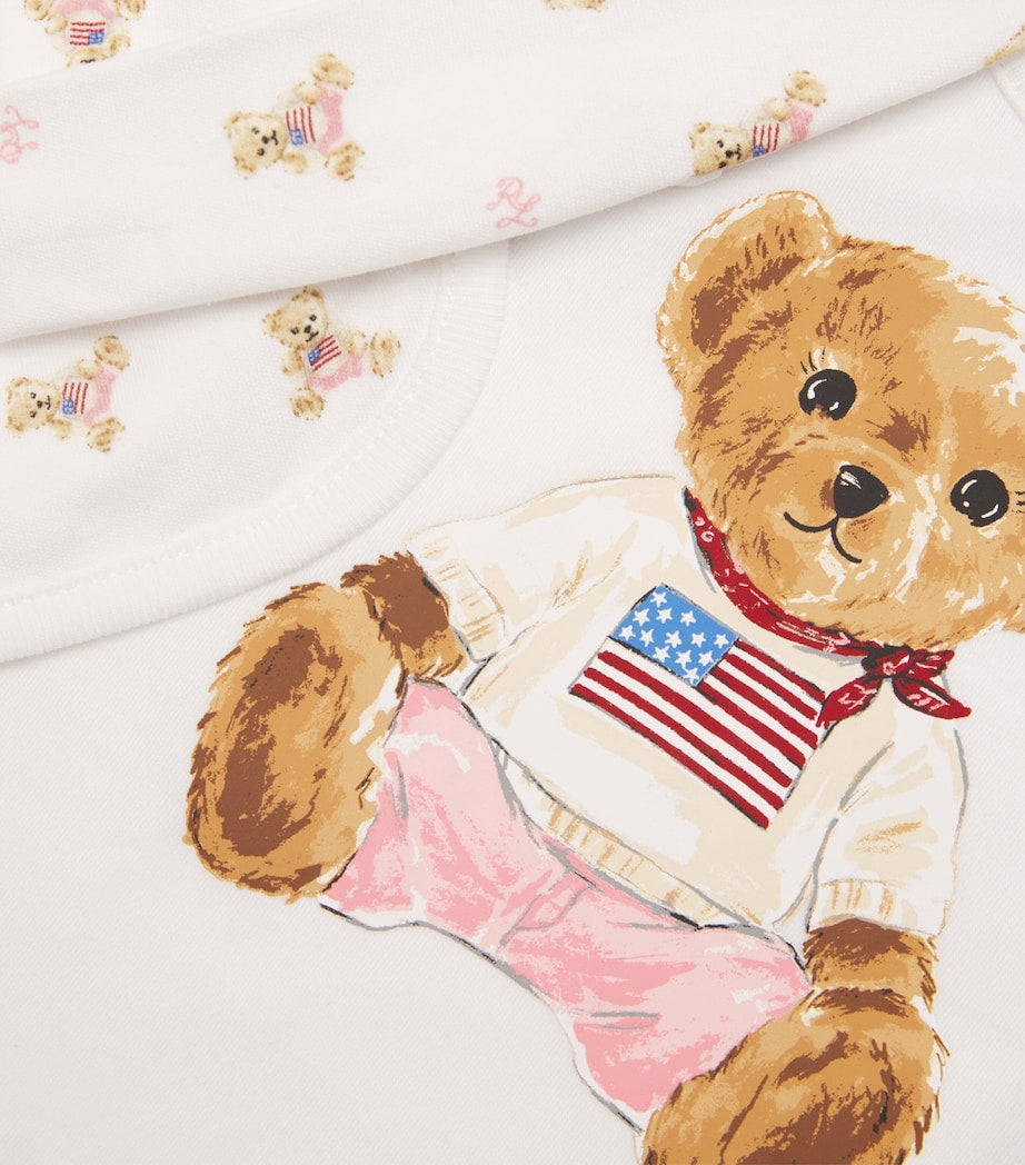 Ralph Lauren Kids Polo Bear Bodysuit, Hat and Bib Gift Set (3-9 Months)