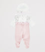 Cotton Floral All-In-One and Hat Set (1-9 Months)