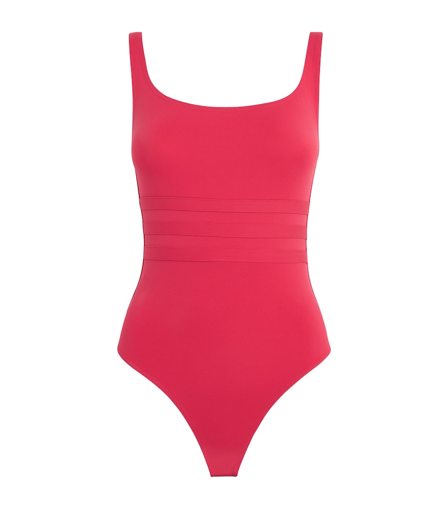 Eres Pink Scoop-Back Asia Swimsuit