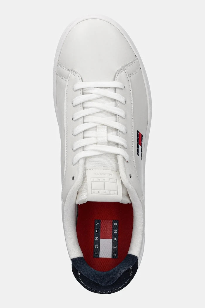 Tommy Jeans ARCHIVE '98 Deri Spor Ayakkabı