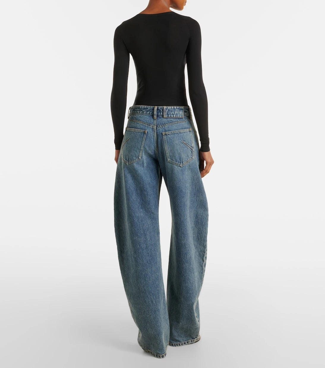 Alaïa - Barrel-leg jeans