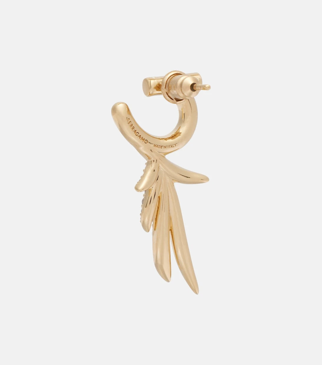 Ferragamo - Crystal-embellished earrings