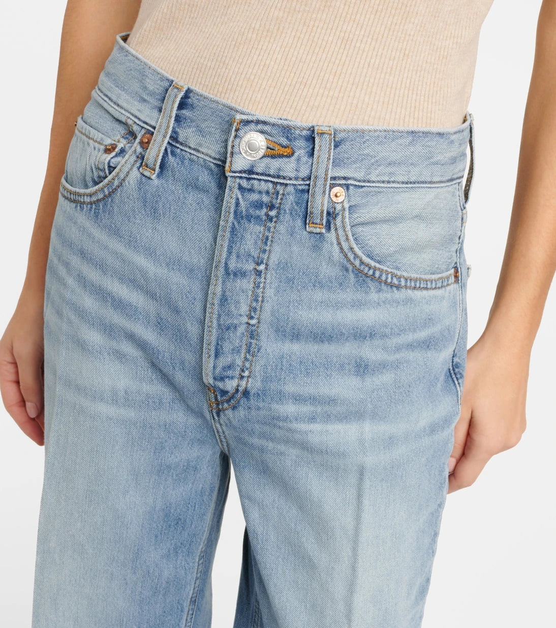 Re/Done - ’70s high-rise wide-leg jeans