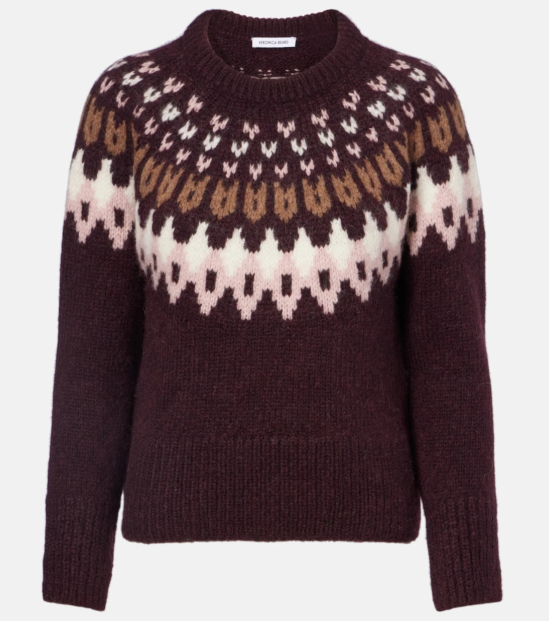 Veronica Beard - Anne Fair Isle wool-blend sweater