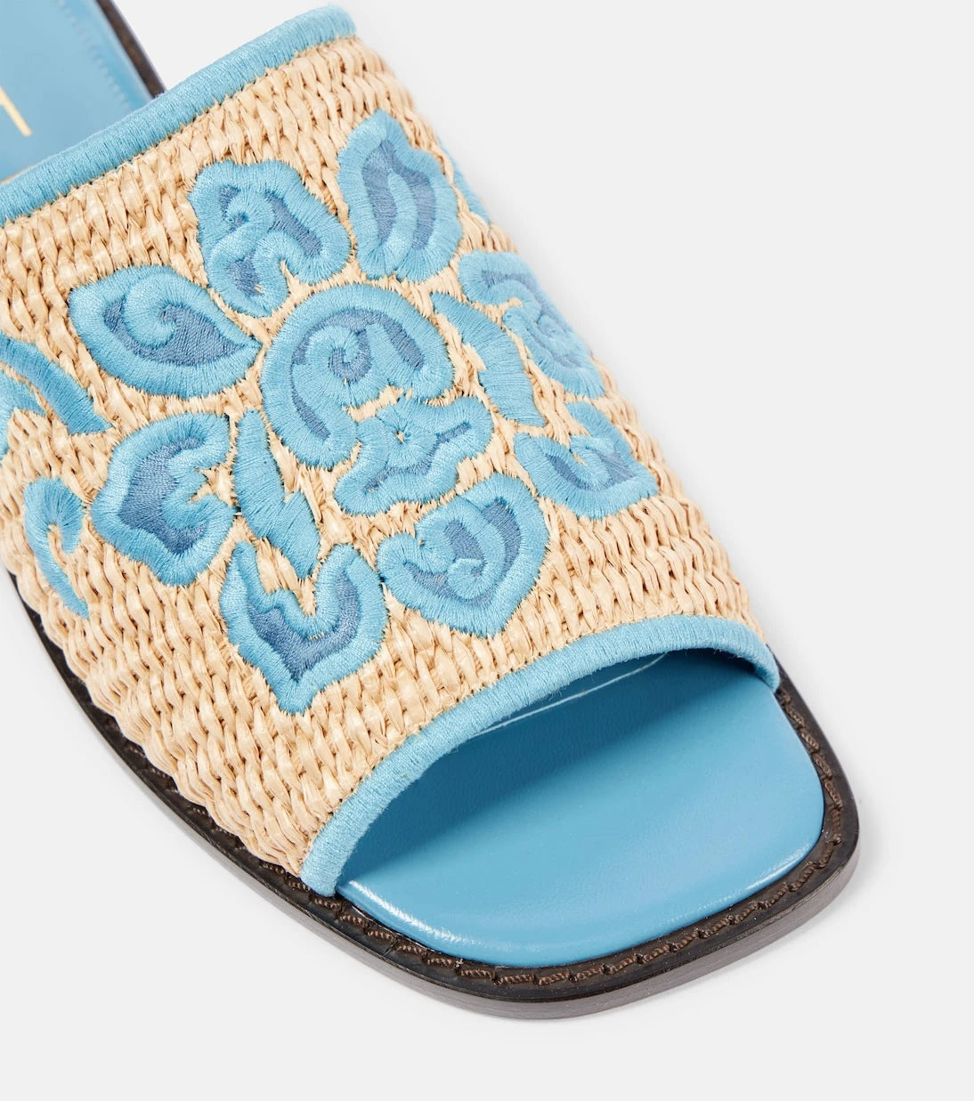 Etro - Deri espadril terlikler