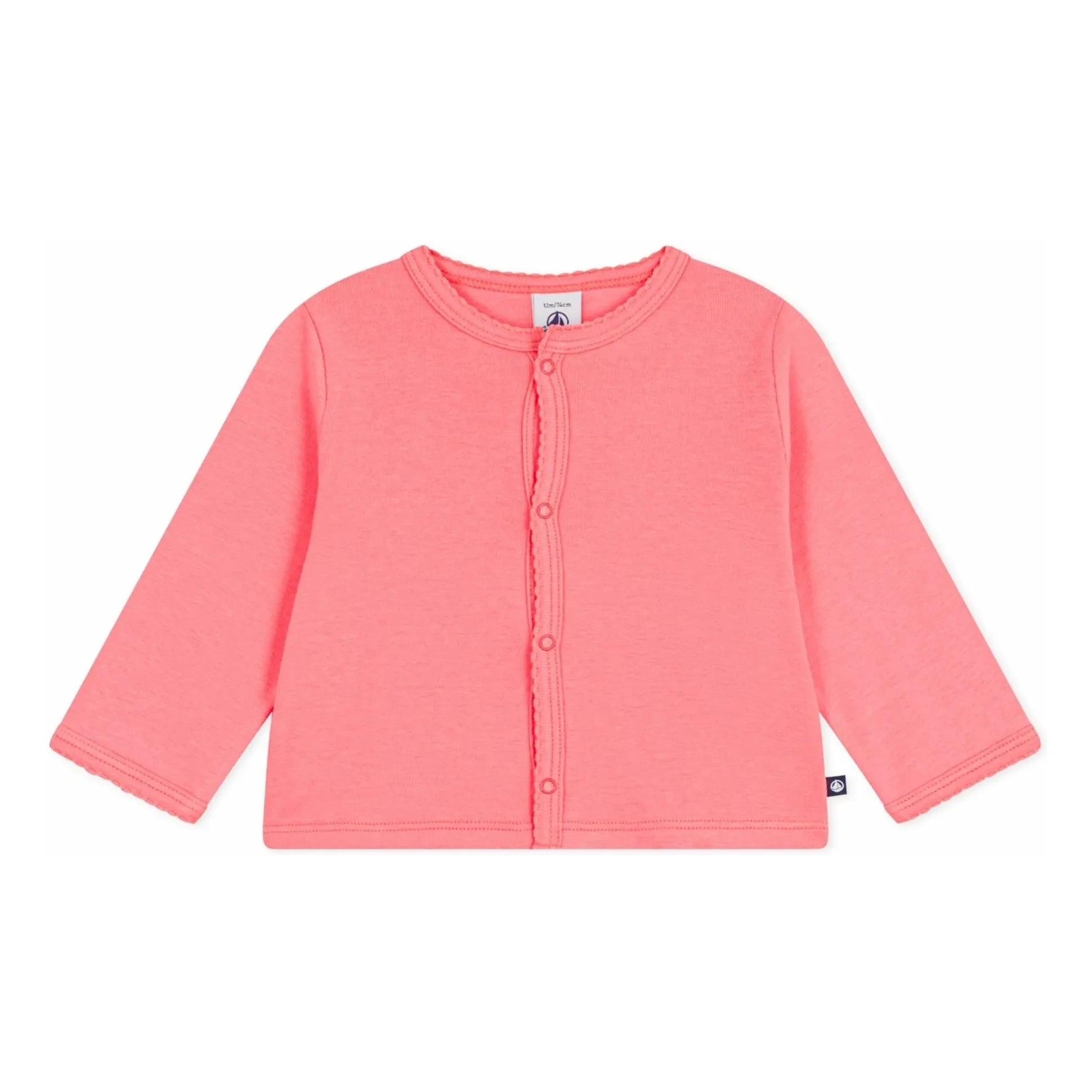 Petit Bateau - Plain vest | Coral