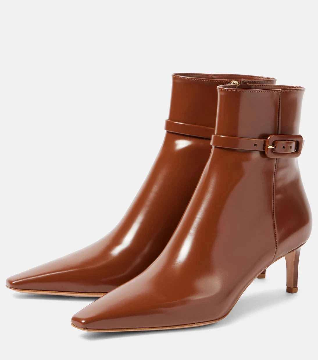 Gianvito Rossi - Patent leather ankle boots