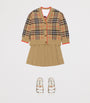 Burberry Kids Wool Check Cardigan (3-12 Years)